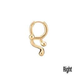 Maria Black - Brain Jelly Huggie ørering, 8mm - Forgyldt Sølv 11 Maria Black - Brain Jelly Huggie ørering, 8mm - Forgyldt Sølv -Gavefest 100976YG RIGHT 5