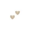 Scrouples - Dazzling Hjerte ørestikker, 0,11 Ct. - 14 Kt. Guld -Gavefest 121895 1
