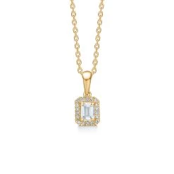 Mads Z - Isabella Vedhæng, 0,045 Carat W/si - 14 Karat Guld