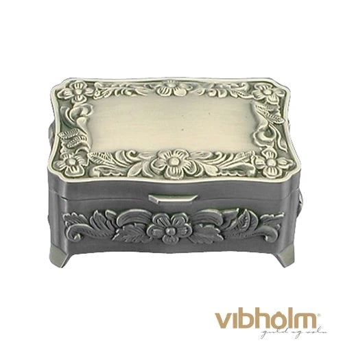 Nordahl Andersen - Smykkeskrin Blomster - Fortinnet 154-73493 3 Nordahl Andersen - Smykkeskrin Blomster - Fortinnet 154-73493