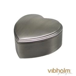 Nordahl Andersen - Smykkeskrin Hjerte 8x8 - Fortinnet 154-74470