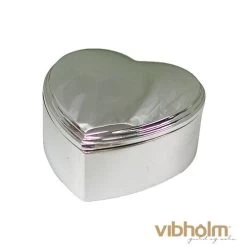 Nordahl Andersen - Smykkeskrin Hjerte 8x8 - Krom 154-84470
