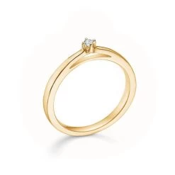 Mads.Z - Crown Ring M/brill. - 1541604