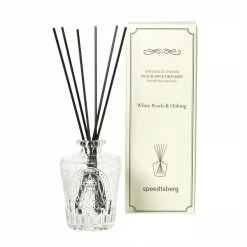 Speedtsberg - White Peach & Oolong Duftdiffuser, 120 Ml - Hvid Glas