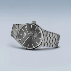 BERING - Automatic Herre Ur, Børstet Grå - Stål -Gavefest 19441 777 Imageshot