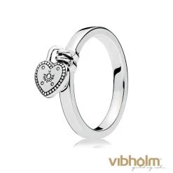 Pandora - Love Lock Ring - Sterlingsølv 196571