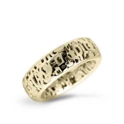 Luis & Freya - Characters Edge "Tak For Dig" Ring - 14 Kt. Guld