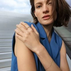 Georg Jensen - Signature Diamonds Armbånd - 18 Kt. Guld -Gavefest 20001263 2