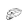 Georg Jensen - ARC Dobbelt Ring - Sølv -Gavefest 20001308 1