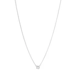 Georg Jensen - Signature Diamonds Halskæde 0,05-0,20 Ct. - 18 Kt. Hvidguld