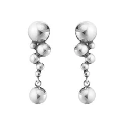 Georg Jensen - Grape øreringe - Sølv