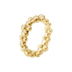 Georg Jensen - Moonlight Grapes Band Ring, 0,17ct. - 18 Kt. Guld