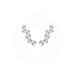 Mads Z - Embedded Ball øreringe - Sølv