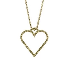 Luis & Freya - Poem LOVE Vedhæng - 14 Kt. Guld