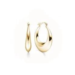 Mads.Z - Luna Large øreringe - Forgyldt Sterlingsølv 2210097