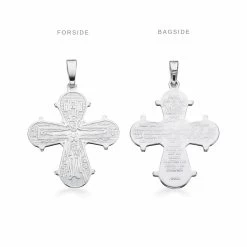 Scrouples - Dagmarkors Med Fadervor, 21x19mm - Sølv