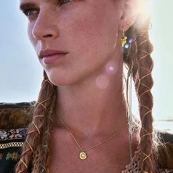 Maanesten - Astra Halskæde - Forgyldt Sølv -Gavefest 2652A 2 de86358e f2c6 4c5a 83da fd09313c4274