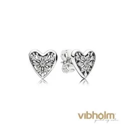 Pandora - Hearts Of Winter Øreringe - Sterlingsølv 296368CZ