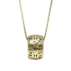 Luis & Freya - Characters Hoop "Love" Vedhæng - 14 Kt. Guld