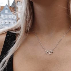 ByBiehl - Together Family Halskæde - 3-2003-R -Gavefest 3 2003 R 2