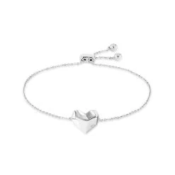 Calvin Klein - Faceted Heart Armbånd - 35000038