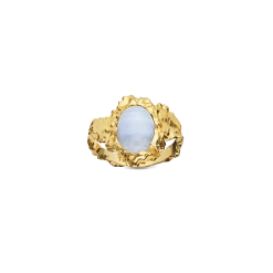Maanesten - Goddess Blonde Agat Ring - 35355A