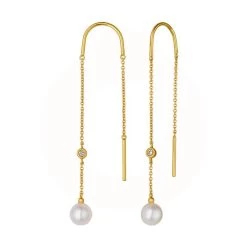 ByBiehl - Coco Strings Øreringe - 4-3304wp-GP