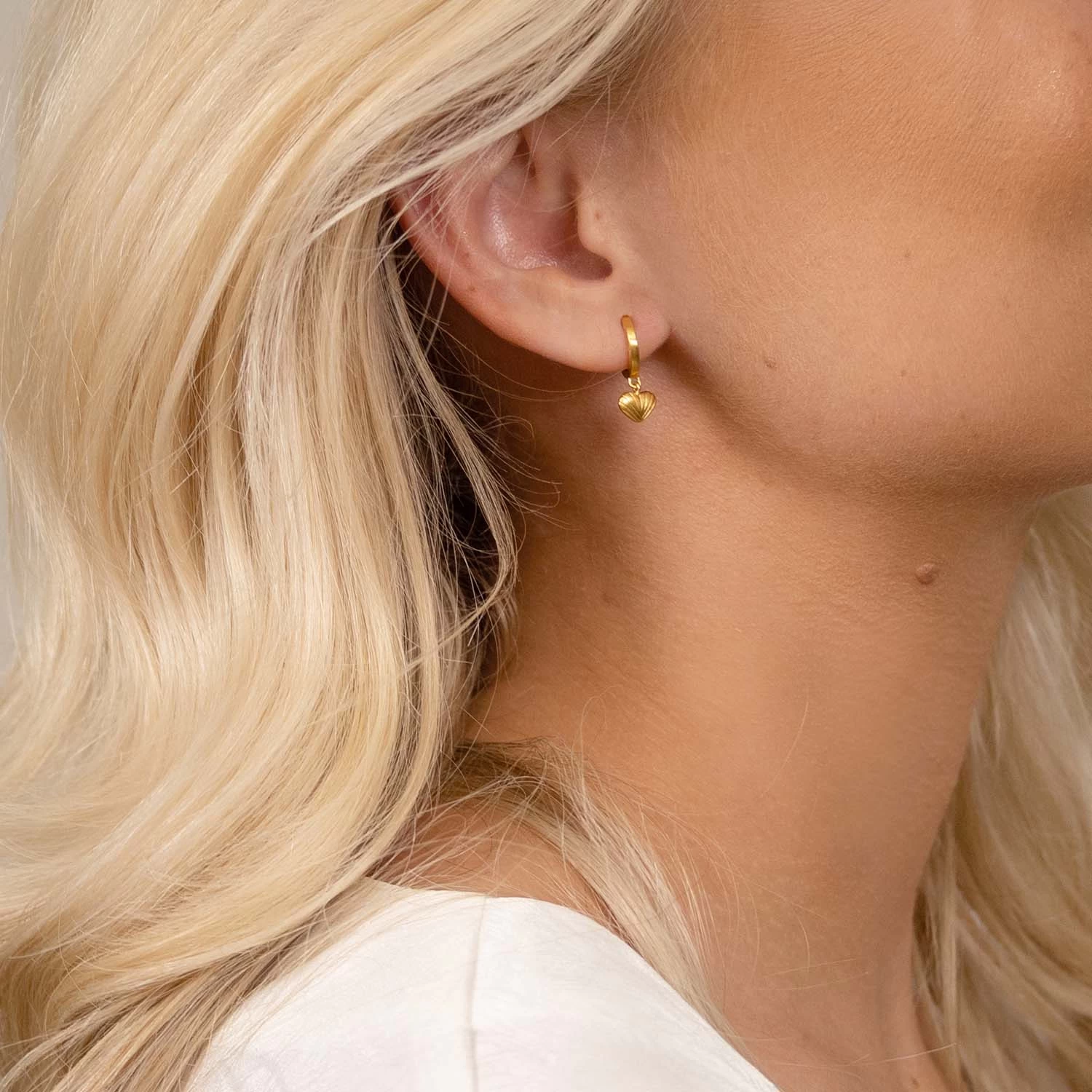 ByBiehl - Just Love Creoler - Forgyldt Sølv 4 ByBiehl - Just Love Creoler - Forgyldt Sølv - Billede 2