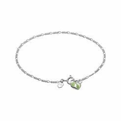 Maria Black - Halo Small Green Armbånd - Sølv