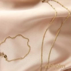 Jeberg Jewellery - Nelly Halskæde - 4500-SAT -Gavefest 4500 SAT 45 1