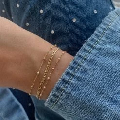 Jeberg Jewellery - Rosewood Armbånd - Forgyldt Sølv -Gavefest 4635 16 EXT GOLD 2 ff09c514 0c79 4744 84be b1684490973f