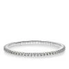 Luis & Freya - Dazzling Diamonds Flex Armbånd - Hvidguld -Gavefest 4 200 010 005 1