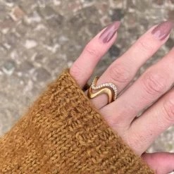 ByBiehl - Wave Ring - 5-3704-GP -Gavefest 5 3704 GP 2