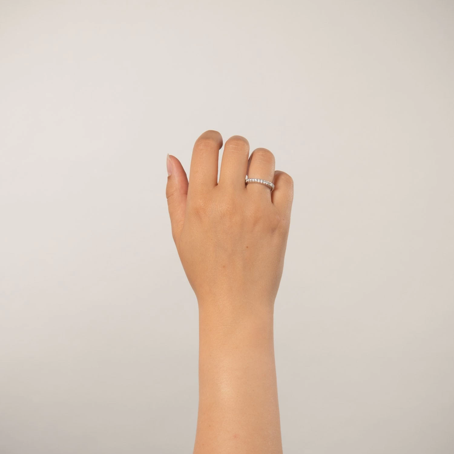 Diamond By Vibholm - Flex Ring Medium, 0,95 Ct G/si - 18 Karat Hvidguld 4 Diamond By Vibholm - Flex Ring Medium, 0,95 Ct G/si - 18 Karat Hvidguld - Billede 2