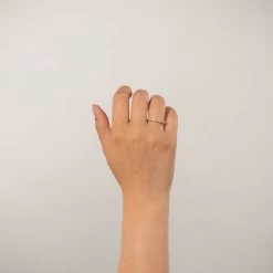 Diamond By Vibholm - Flex Ring Medium, 0,95 Ct G/si - 18 Karat Guld -Gavefest 50173 YG M M