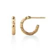 Jeberg Jewellery - I AM GOLD Hoops - 51500 2 Jeberg Jewellery - I AM GOLD Hoops - 51500 -Gavefest 51500 1