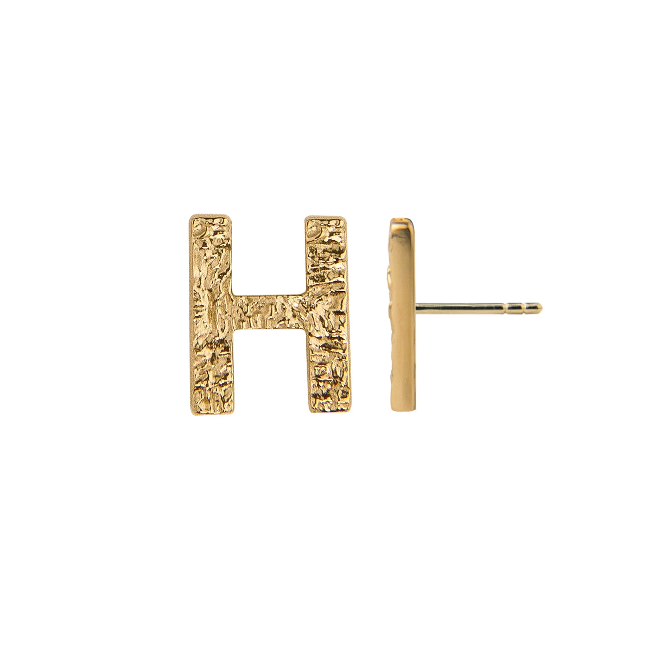 Jeberg Jewellery - I Am Me Bogstav ørestik, 1 Stk. - Forgyldt Sølv 10 Jeberg Jewellery - I Am Me Bogstav ørestik, 1 Stk. - Forgyldt Sølv - Billede 8