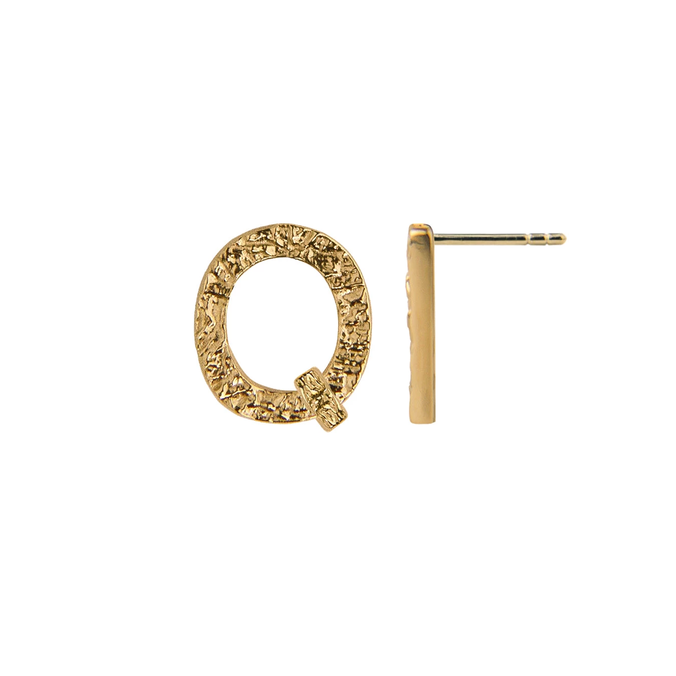 Jeberg Jewellery - I Am Me Bogstav ørestik, 1 Stk. - Forgyldt Sølv 19 Jeberg Jewellery - I Am Me Bogstav ørestik, 1 Stk. - Forgyldt Sølv - Billede 17