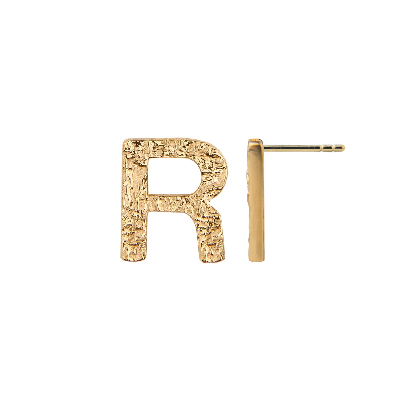 Jeberg Jewellery - I Am Me Bogstav ørestik, 1 Stk. - Forgyldt Sølv 20 Jeberg Jewellery - I Am Me Bogstav ørestik, 1 Stk. - Forgyldt Sølv - Billede 18