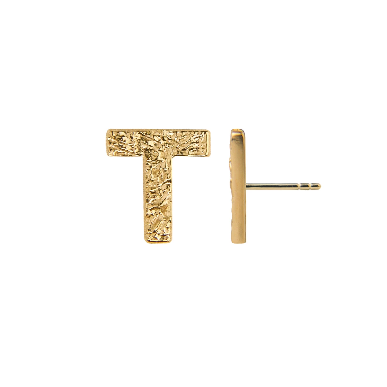 Jeberg Jewellery - I Am Me Bogstav ørestik, 1 Stk. - Forgyldt Sølv 22 Jeberg Jewellery - I Am Me Bogstav ørestik, 1 Stk. - Forgyldt Sølv - Billede 20