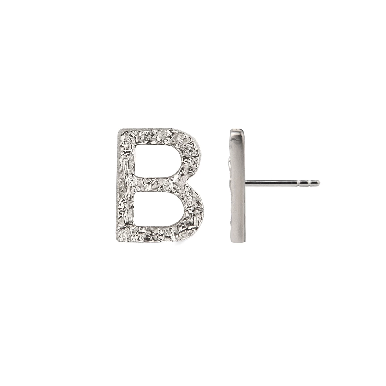 Jeberg Jewellery - I Am Me Bogstav ørestik, 1 Stk. - Sølv 4 Jeberg Jewellery - I Am Me Bogstav ørestik, 1 Stk. - Sølv - Billede 2