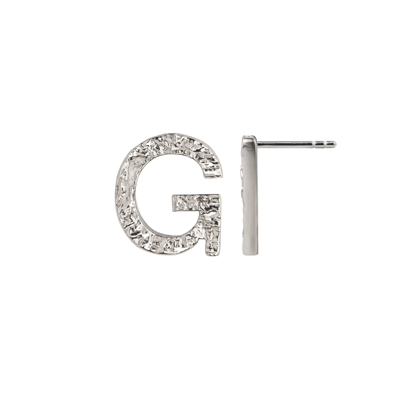 Jeberg Jewellery - I Am Me Bogstav ørestik, 1 Stk. - Sølv 8 Jeberg Jewellery - I Am Me Bogstav ørestik, 1 Stk. - Sølv - Billede 6