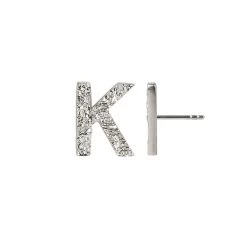 Jeberg Jewellery - I Am Me Bogstav ørestik, 1 Stk. - Sølv 31 Jeberg Jewellery - I Am Me Bogstav ørestik, 1 Stk. - Sølv -Gavefest 52202 K