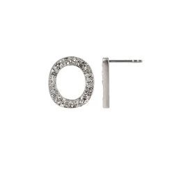 Jeberg Jewellery - I Am Me Bogstav ørestik, 1 Stk. - Sølv 35 Jeberg Jewellery - I Am Me Bogstav ørestik, 1 Stk. - Sølv -Gavefest 52202 O