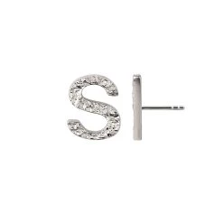 Jeberg Jewellery - I Am Me Bogstav ørestik, 1 Stk. - Sølv 39 Jeberg Jewellery - I Am Me Bogstav ørestik, 1 Stk. - Sølv -Gavefest 52202 S