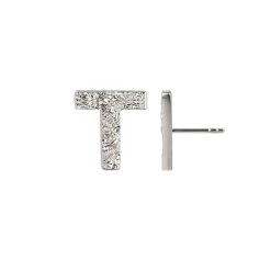 Jeberg Jewellery - I Am Me Bogstav ørestik, 1 Stk. - Sølv 40 Jeberg Jewellery - I Am Me Bogstav ørestik, 1 Stk. - Sølv -Gavefest 52202 T
