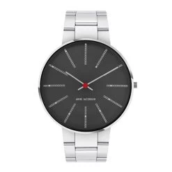 Arne Jacobsen - Bankers Ur Ø40 Mm- Stål
