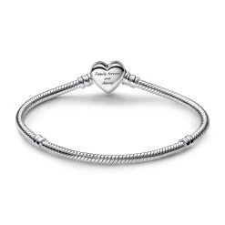 Pandora - Sparkling Infinity Heart Armbånd - Sølv -Gavefest 592645C01 2