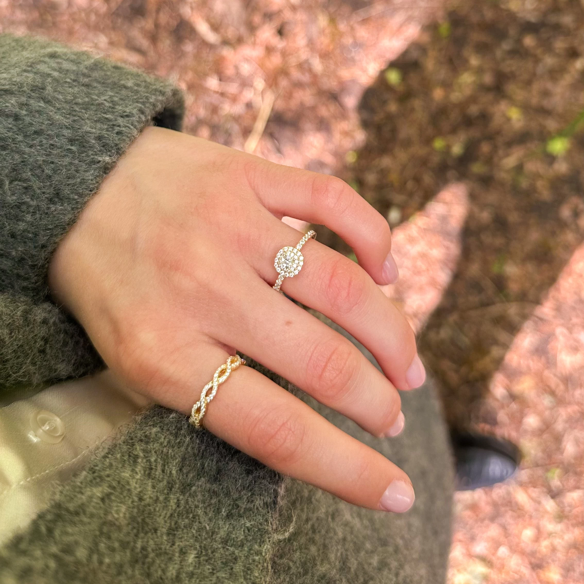 View Jewellery - Princess Ring - Forgyldt Sølv 5 View Jewellery - Princess Ring - Forgyldt Sølv - Billede 3