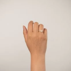 View Jewellery - Princess Ring - Forgyldt Sølv 7 View Jewellery - Princess Ring - Forgyldt Sølv -Gavefest 6 044E FG M